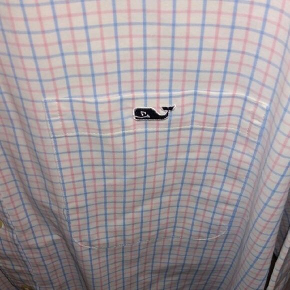 Vineyard Vines Men's Multicolor Plaid Button Down Shirt - Picture 2 of 4